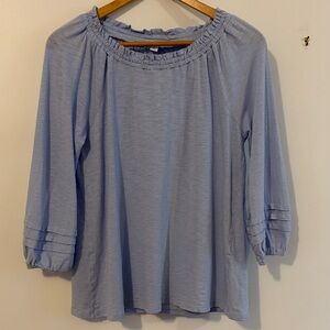 J. Jill Lavender Women's Blouse